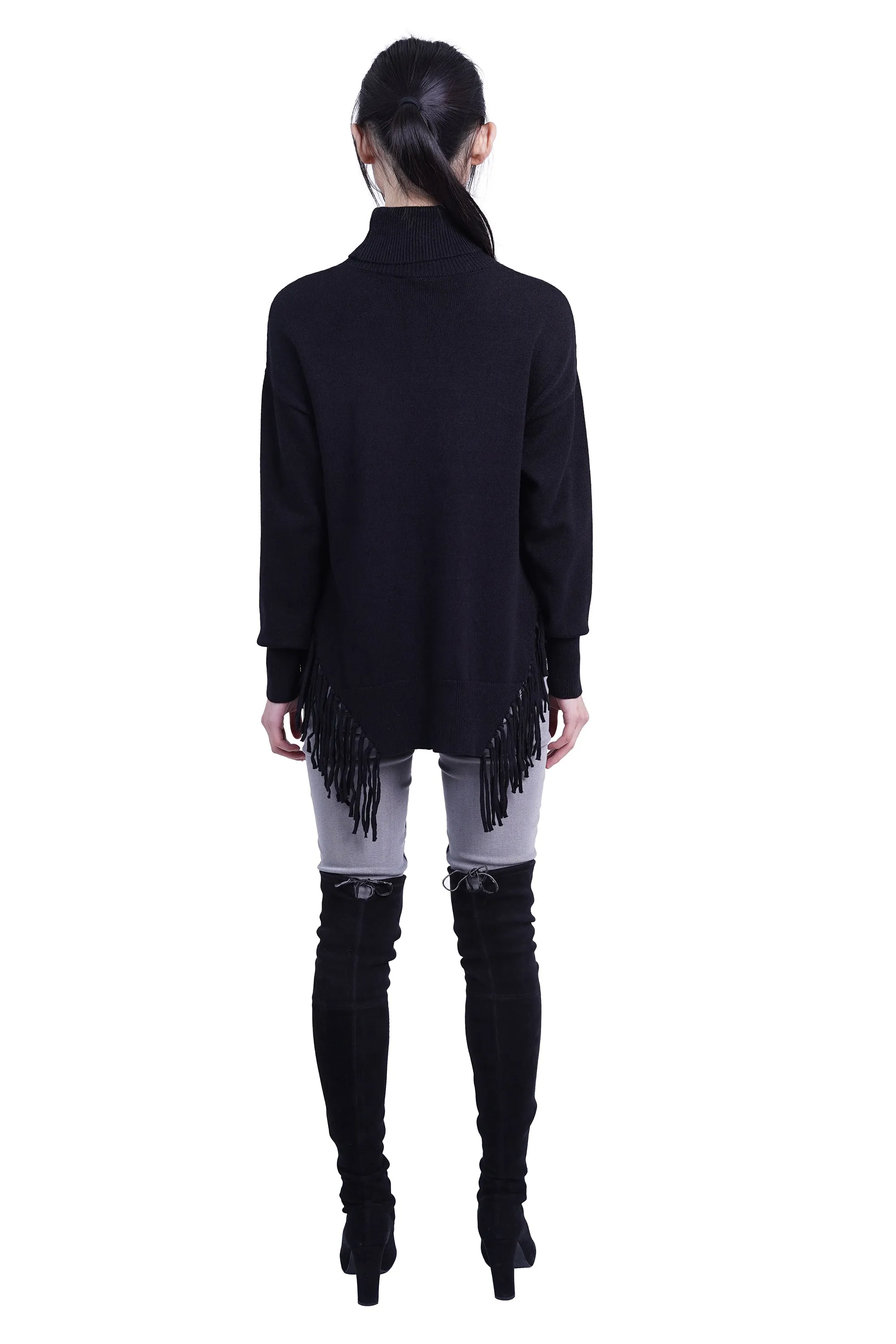 Fringe Turtleneck Sweater (Copy)