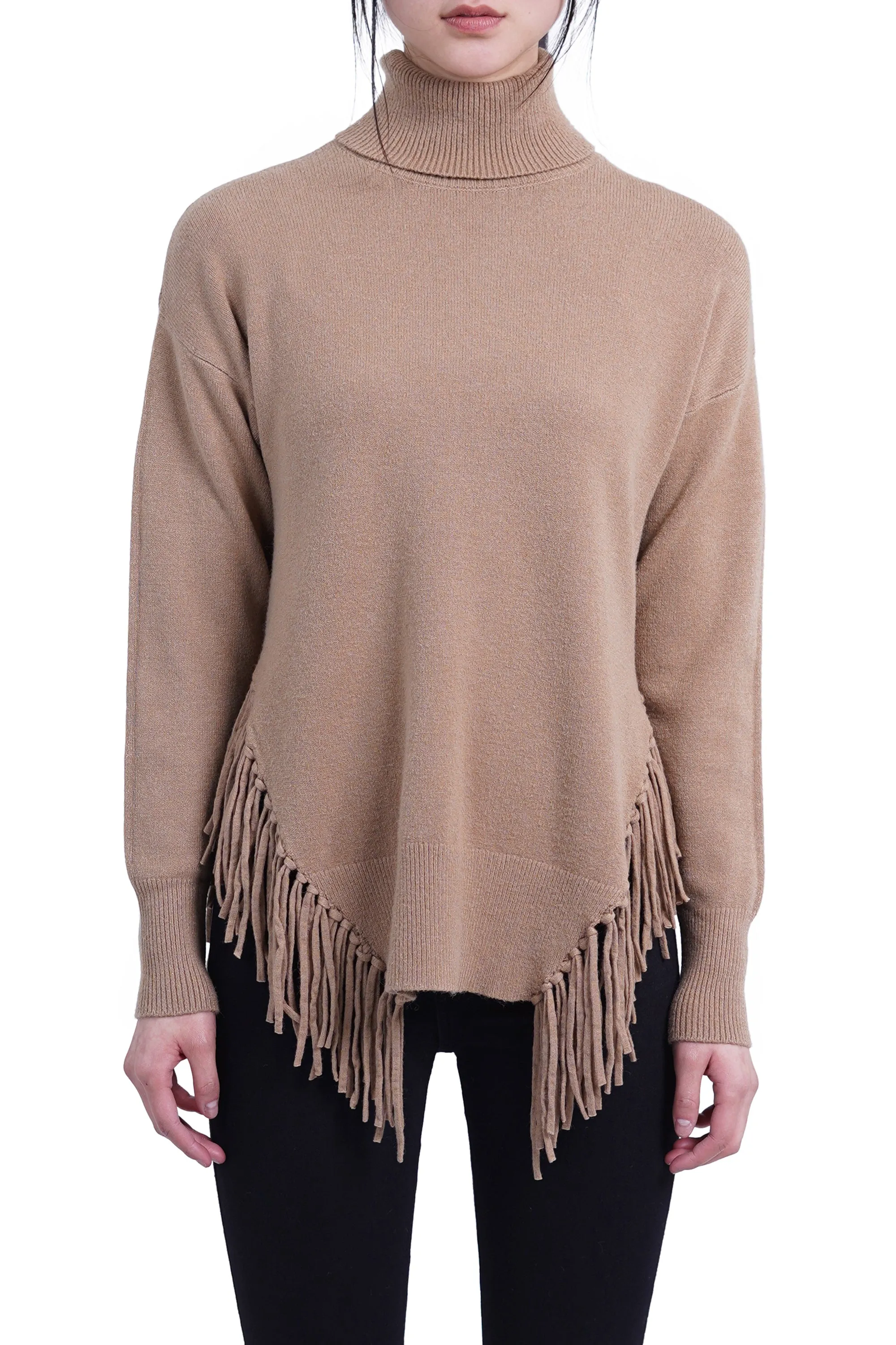 Fringe Turtleneck Sweater (Copy)