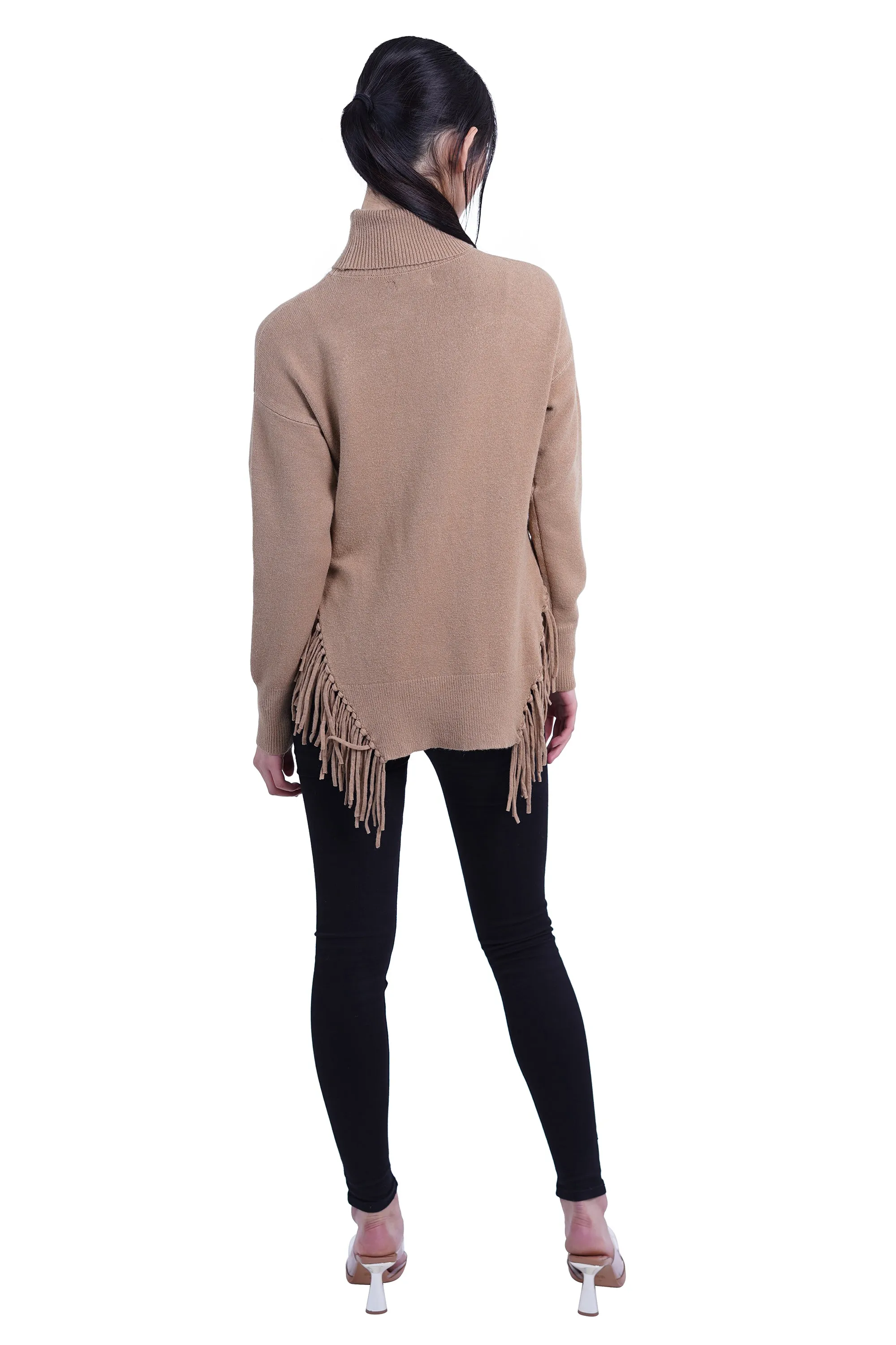 Fringe Turtleneck Sweater (Copy)