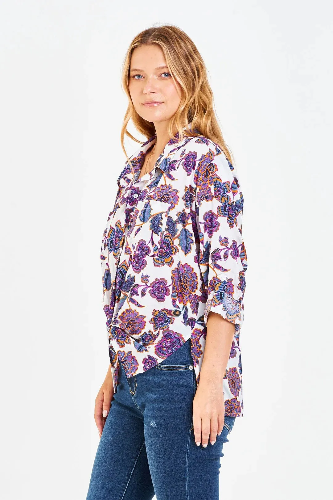 Front Tie Shirt Day Dreamer