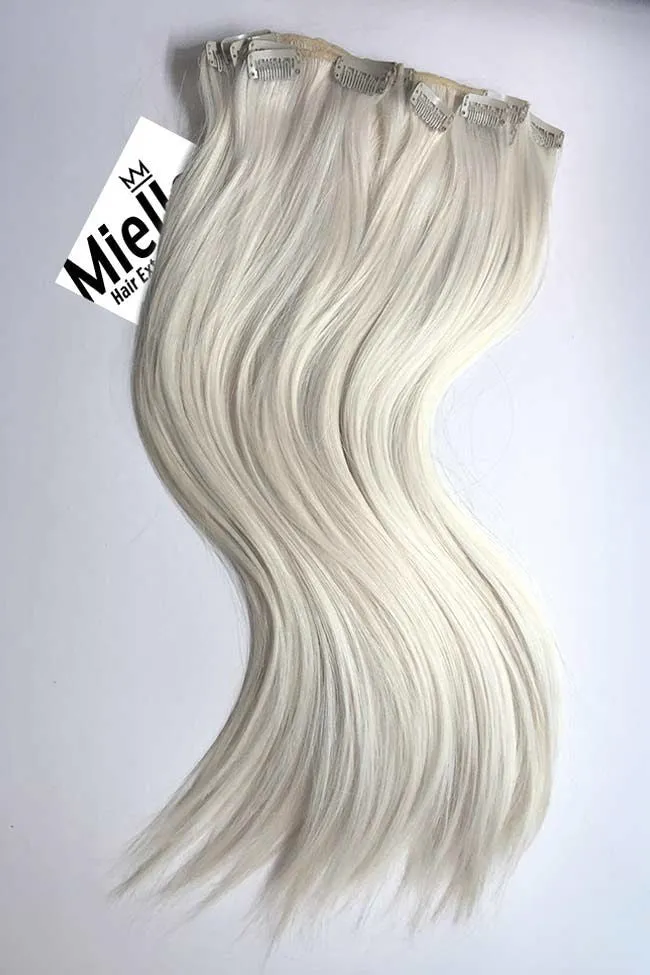 Frosty Blonde 8 Piece Clip Ins - Straight Hair