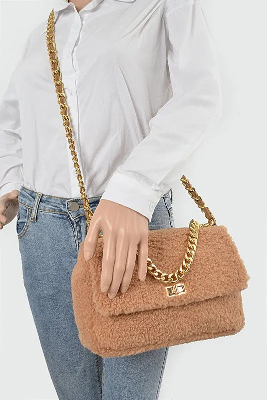 Fur Shoulder Bag