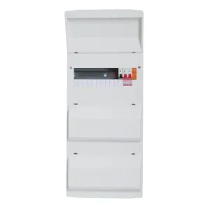 FuseBox F2044MX 44 Way (3 Bank) Consumer Unit   100A Main Switch, T2 SPD