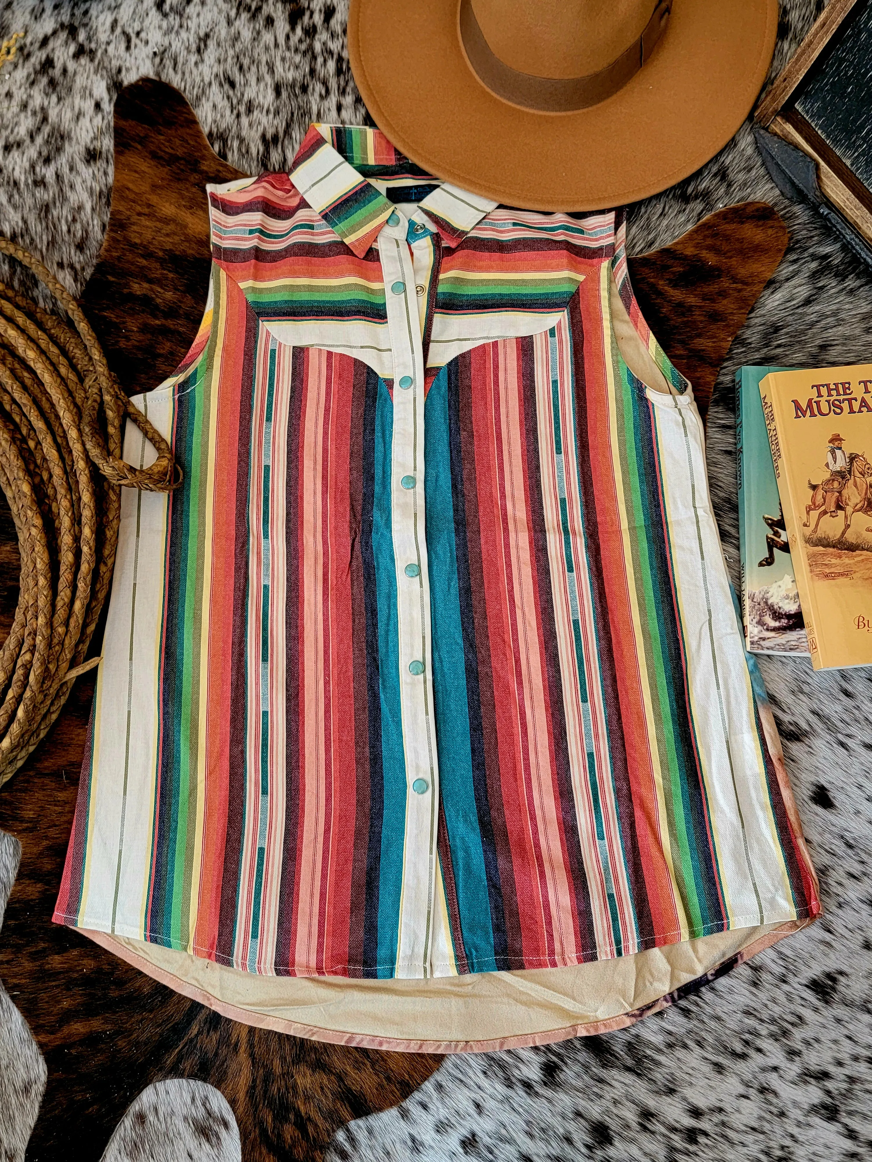 Get Ranchy Top (White)