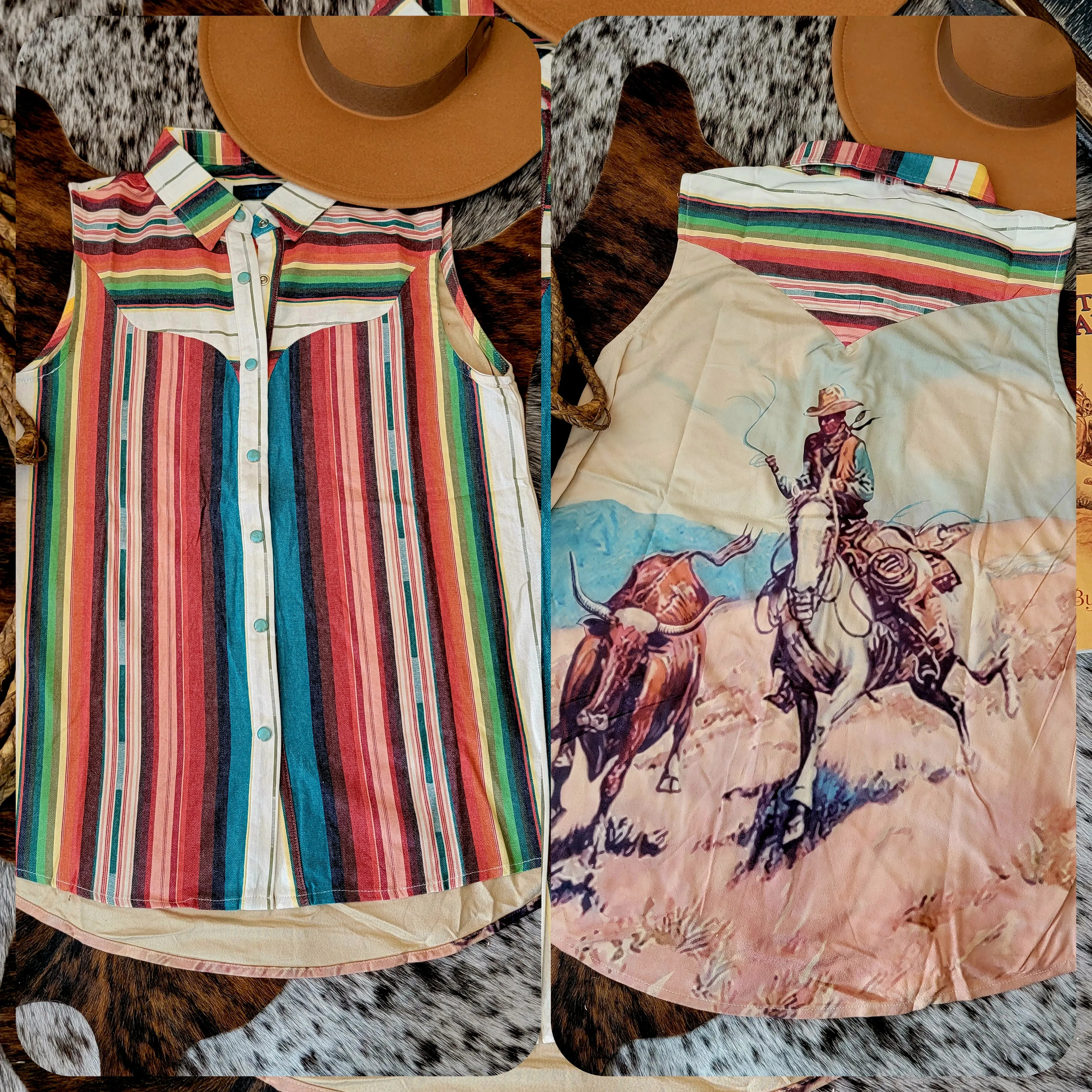 Get Ranchy Top (White)