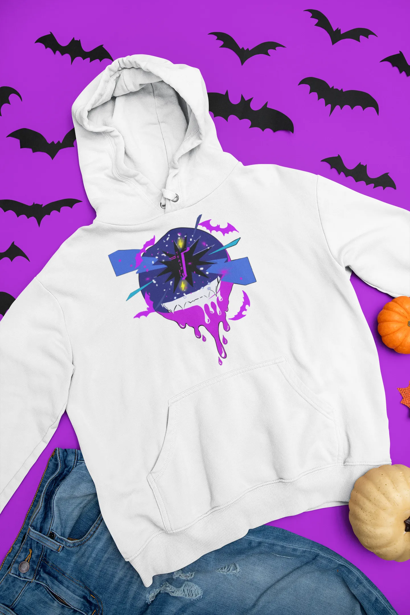 Gildan 50/50 Hoodie PURPLE