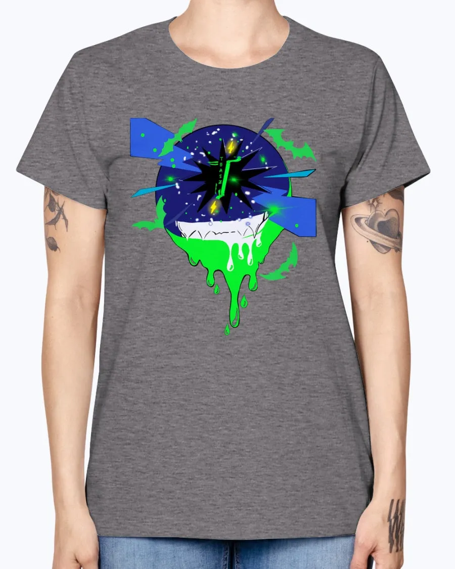 Gildan Ladies Missy T-Shirt GREEN