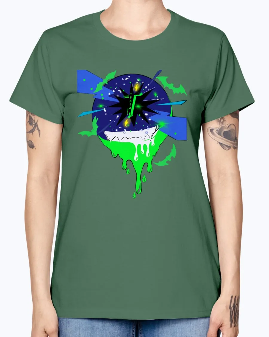 Gildan Ladies Missy T-Shirt GREEN