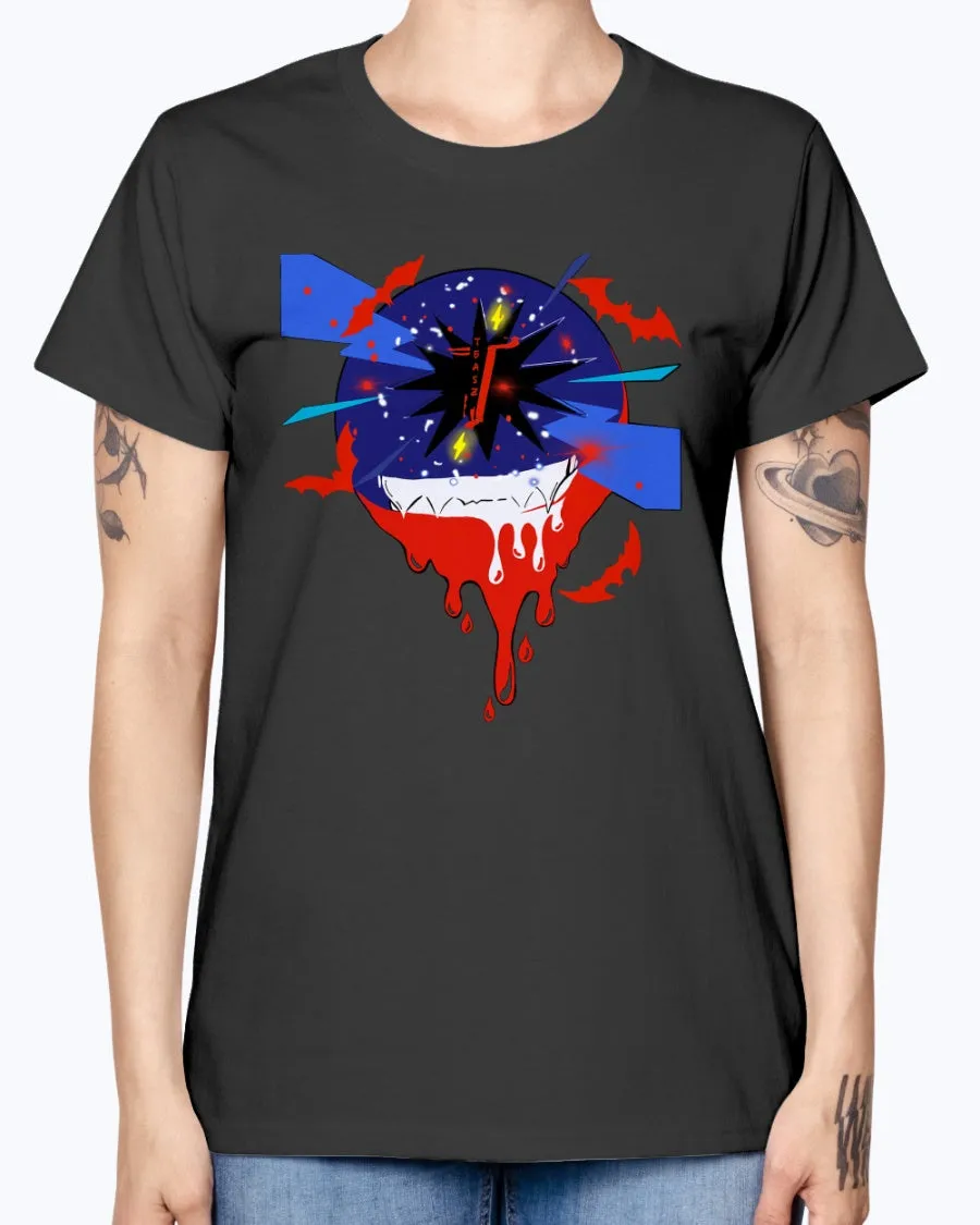Gildan Ladies Missy T-Shirt RED