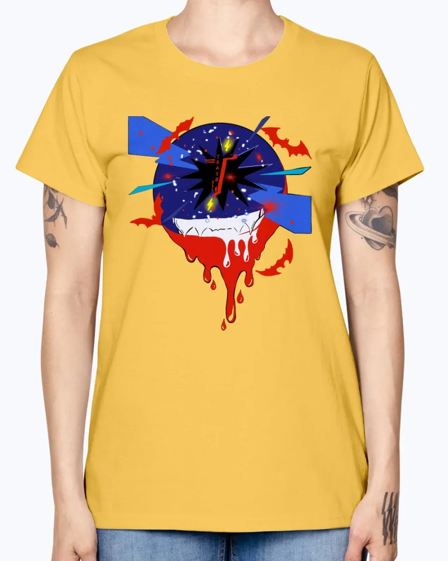 Gildan Ladies Missy T-Shirt RED