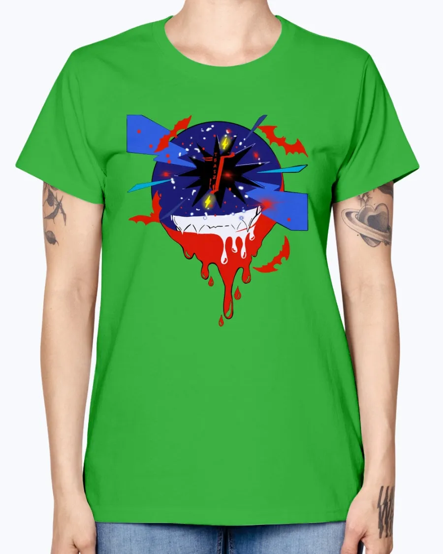 Gildan Ladies Missy T-Shirt RED