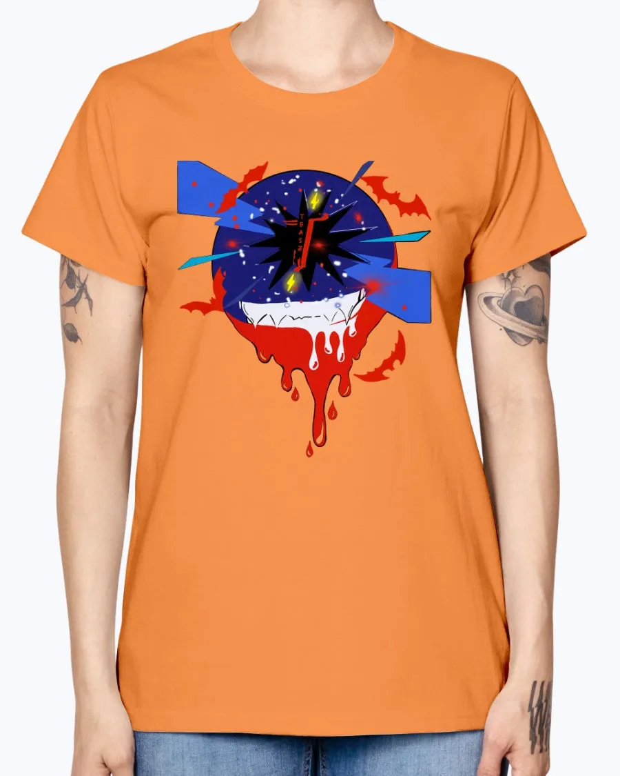 Gildan Ladies Missy T-Shirt RED