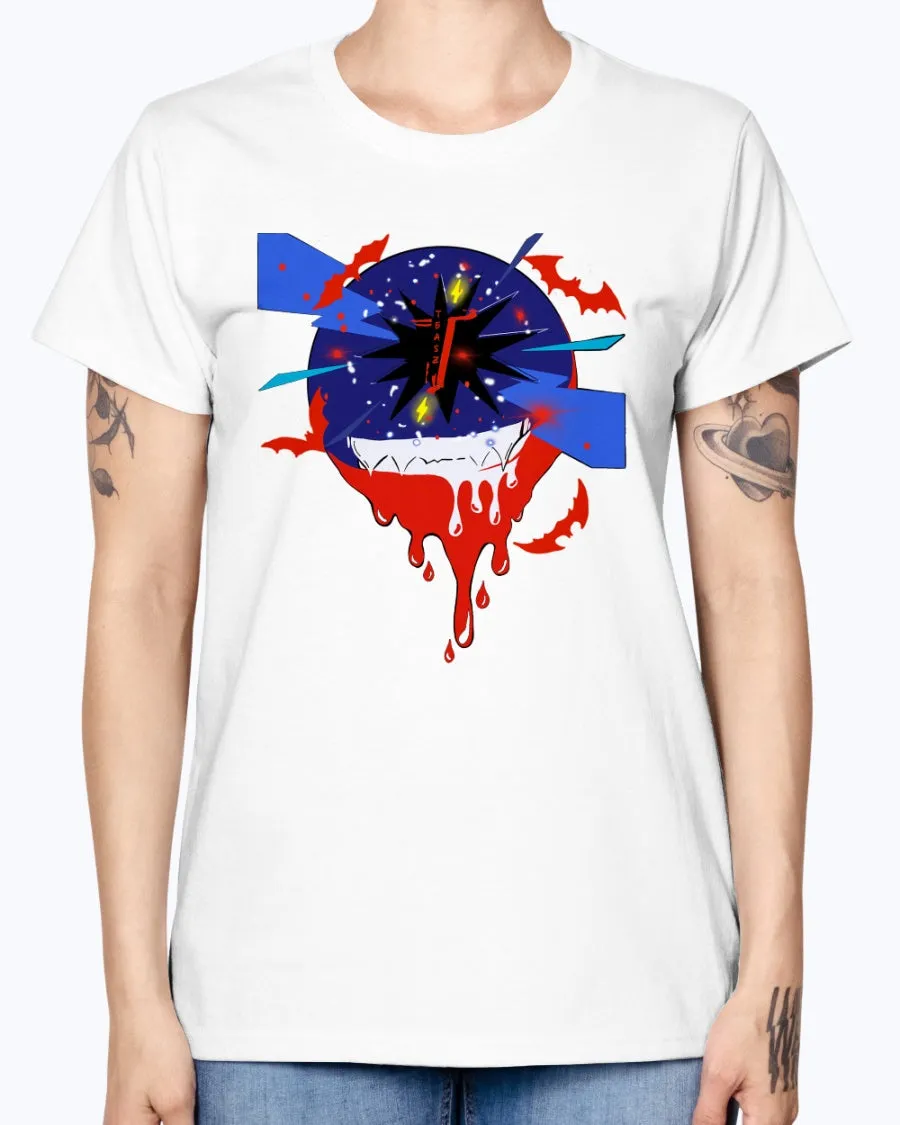 Gildan Ladies Missy T-Shirt RED
