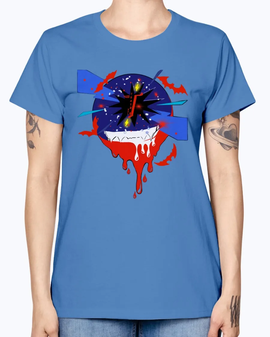 Gildan Ladies Missy T-Shirt RED
