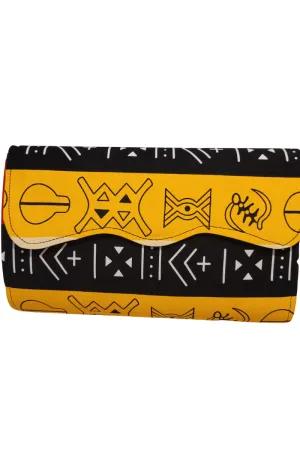 Gladys African Clutch Purse