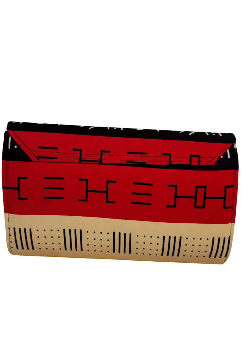 Gladys African Clutch Purse