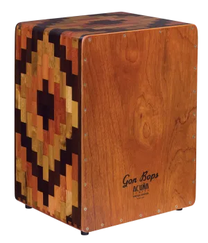Gon Bops AACJSE Alex Acuna Special Edition Cajon with Carrying Bag