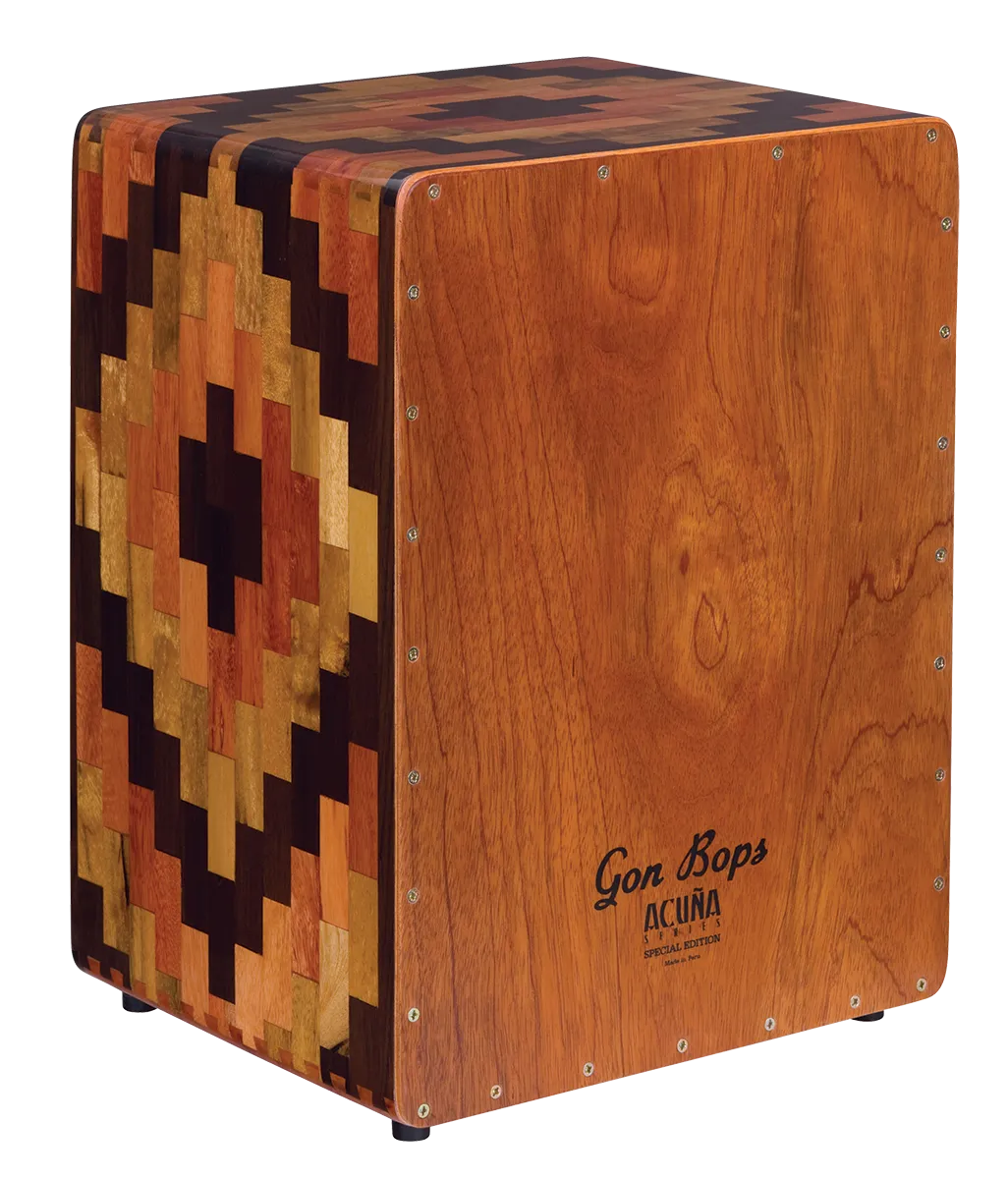 Gon Bops AACJSE Alex Acuna Special Edition Cajon with Carrying Bag