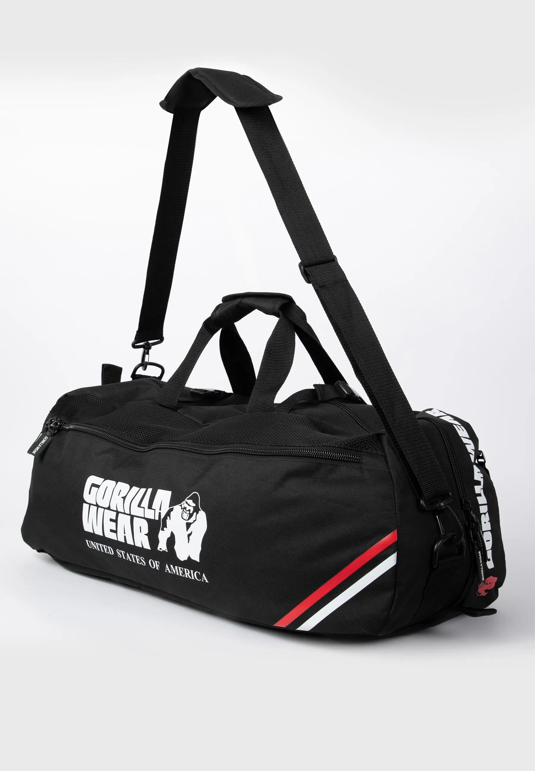 Gorilla Wear Gym Bag Backpack Hybrid Norris Model Bodybuilding Weight Lifting