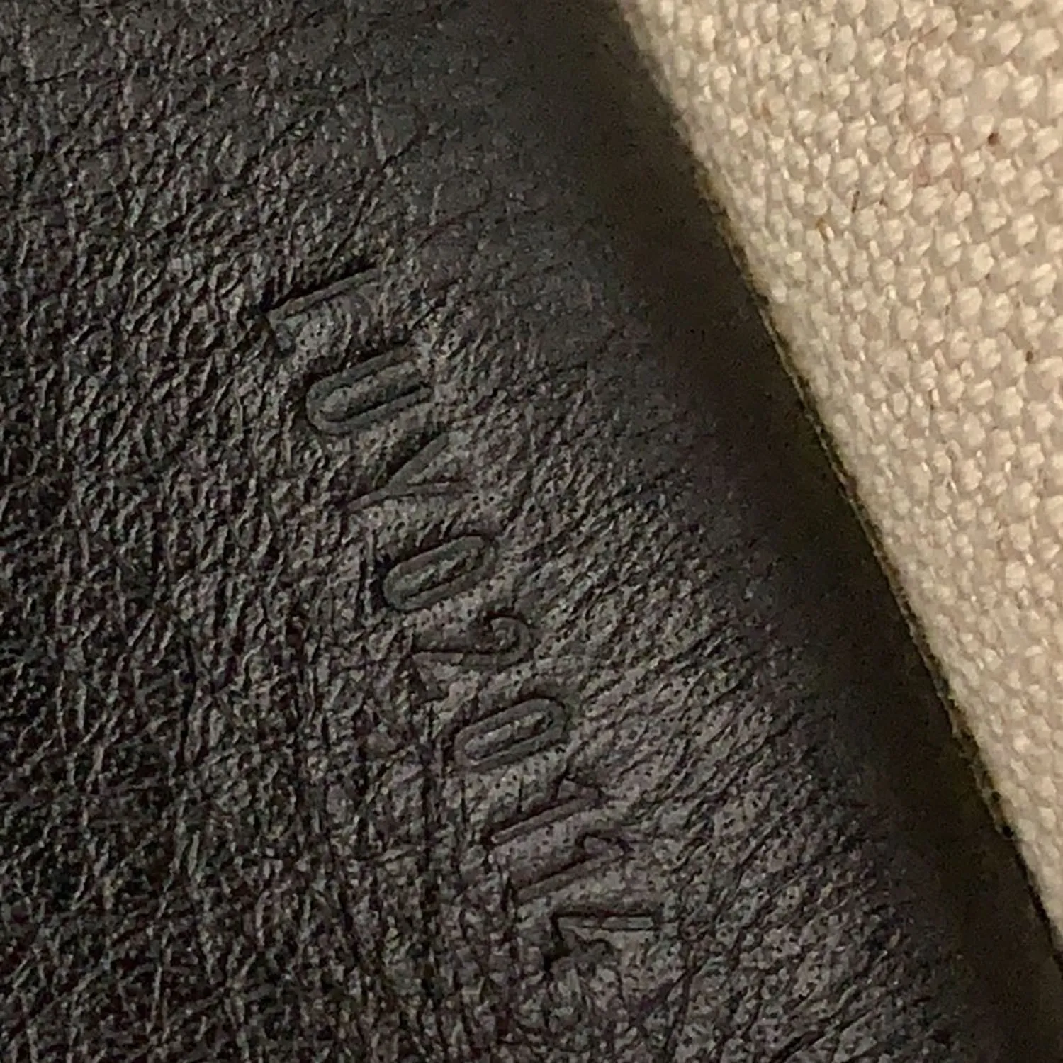 GOYARD Grenadine Chevron Printed Canvas and Leather Hobo Shoulder Bag Black