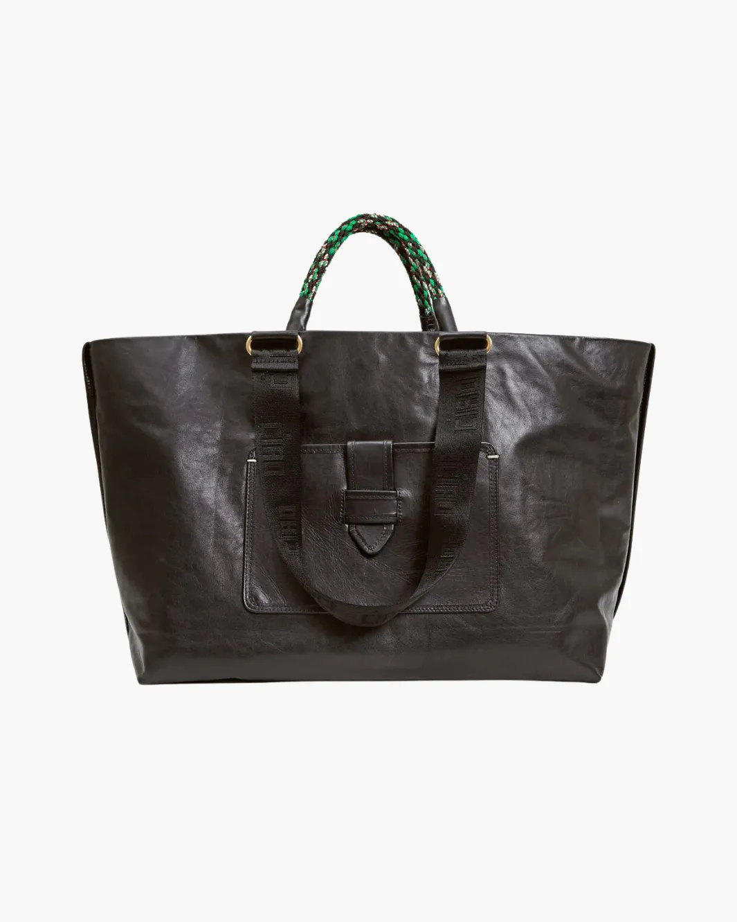 GRANDE BATEAU TOTE IN BLACK NEW LOOK