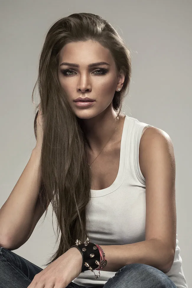 Grizzly Brown 8 Piece Clip Ins - Straight Hair