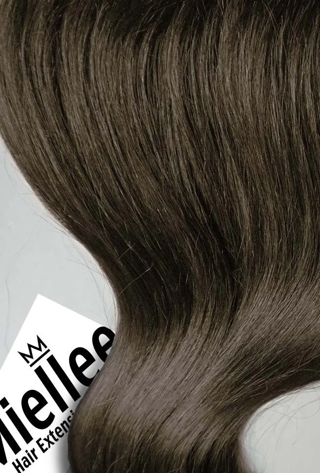 Grizzly Brown 8 Piece Clip Ins - Straight Hair