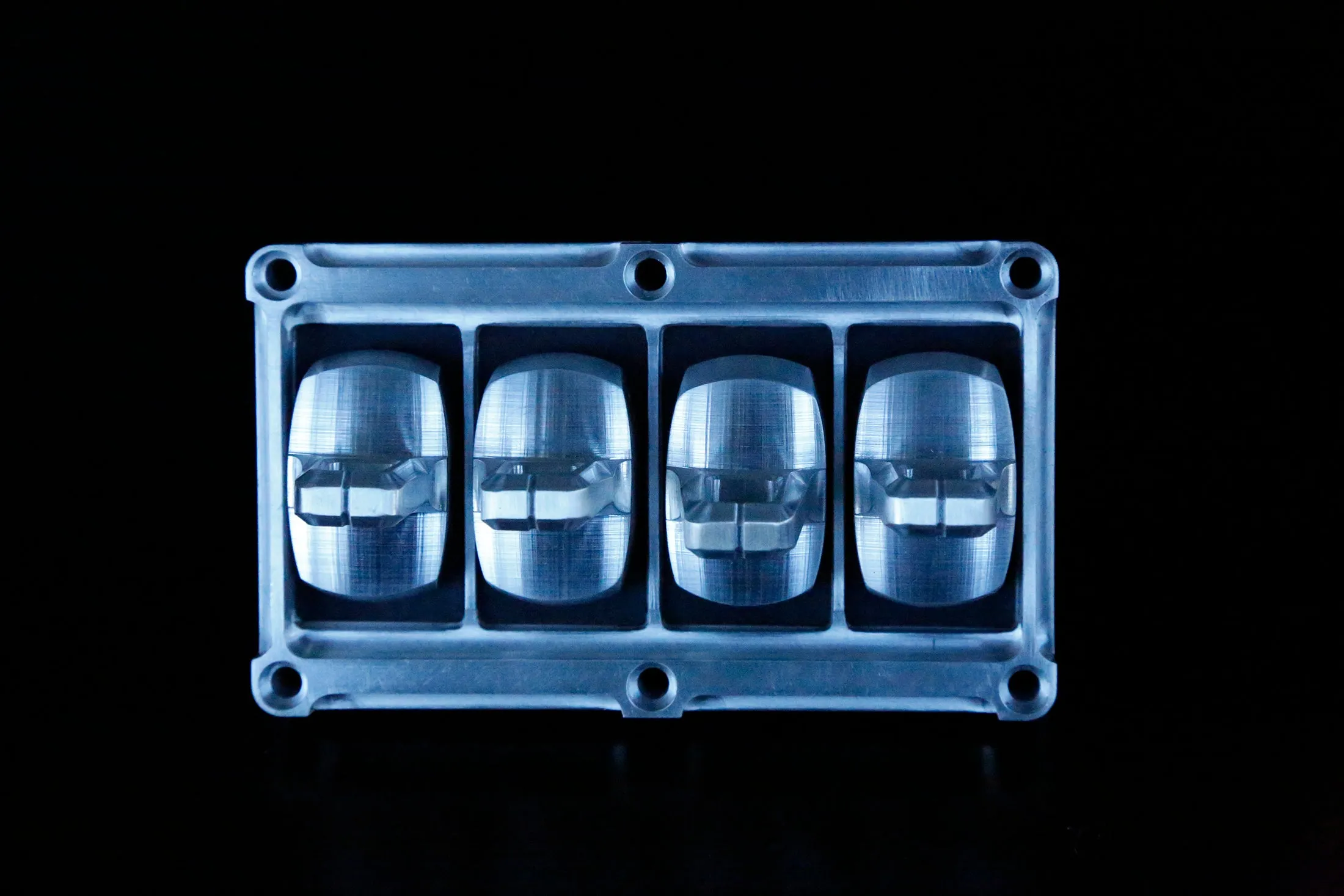 GT40 Billet T6061 (2) Switch Panel