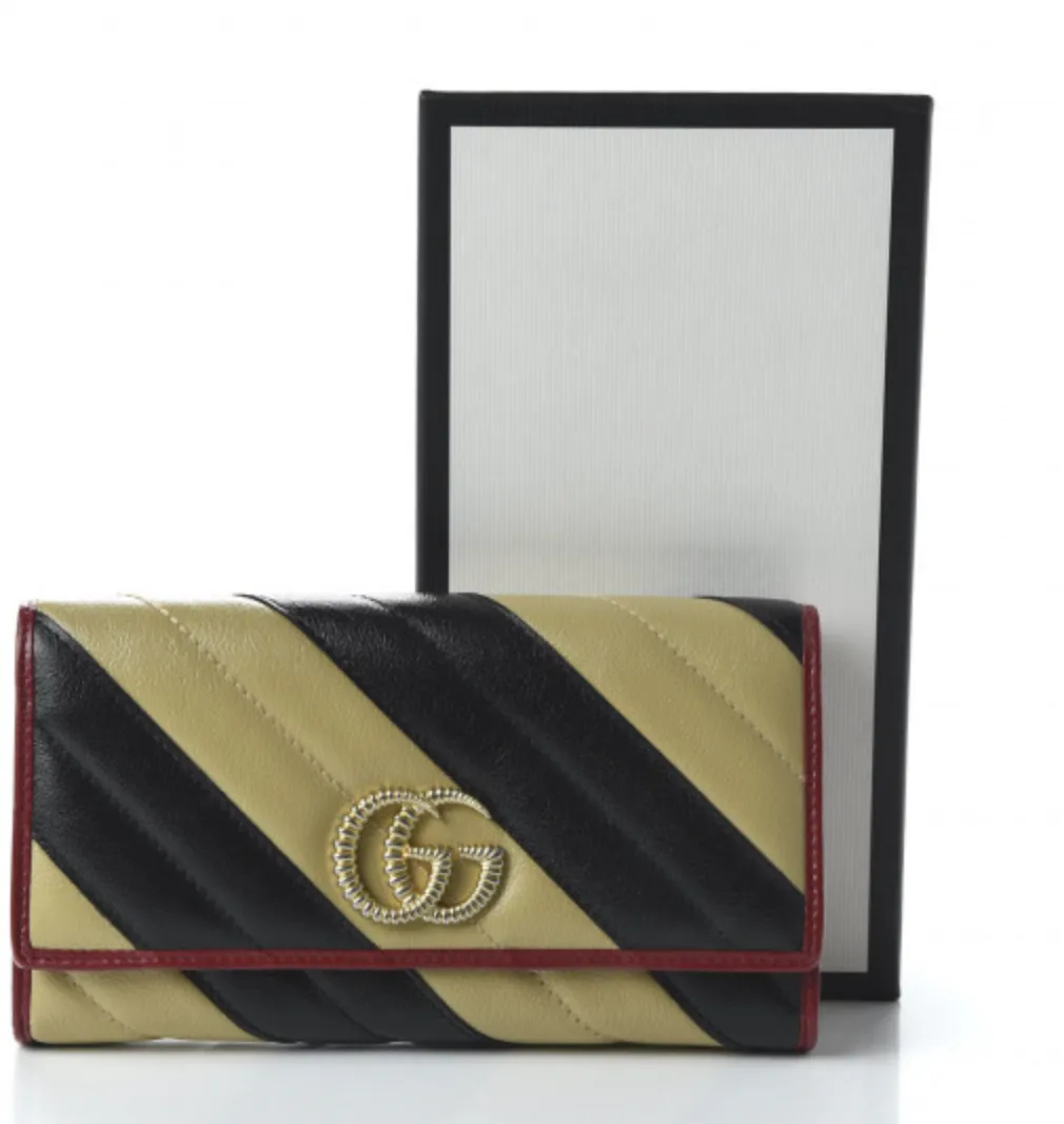 GUCCI GG Marmont Continental Wallet