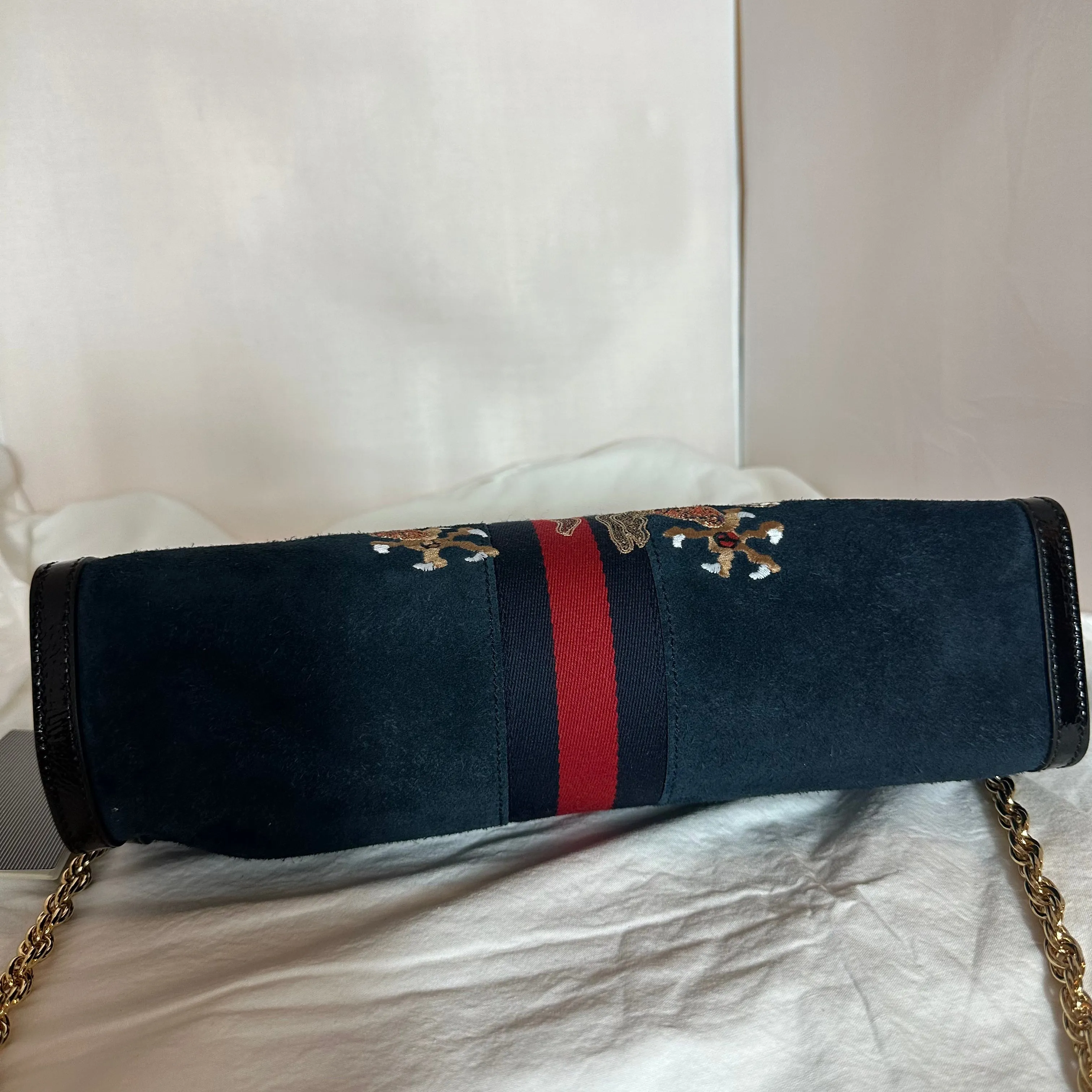 Gucci Ophidia Embroidered Medium Shoulder Bag