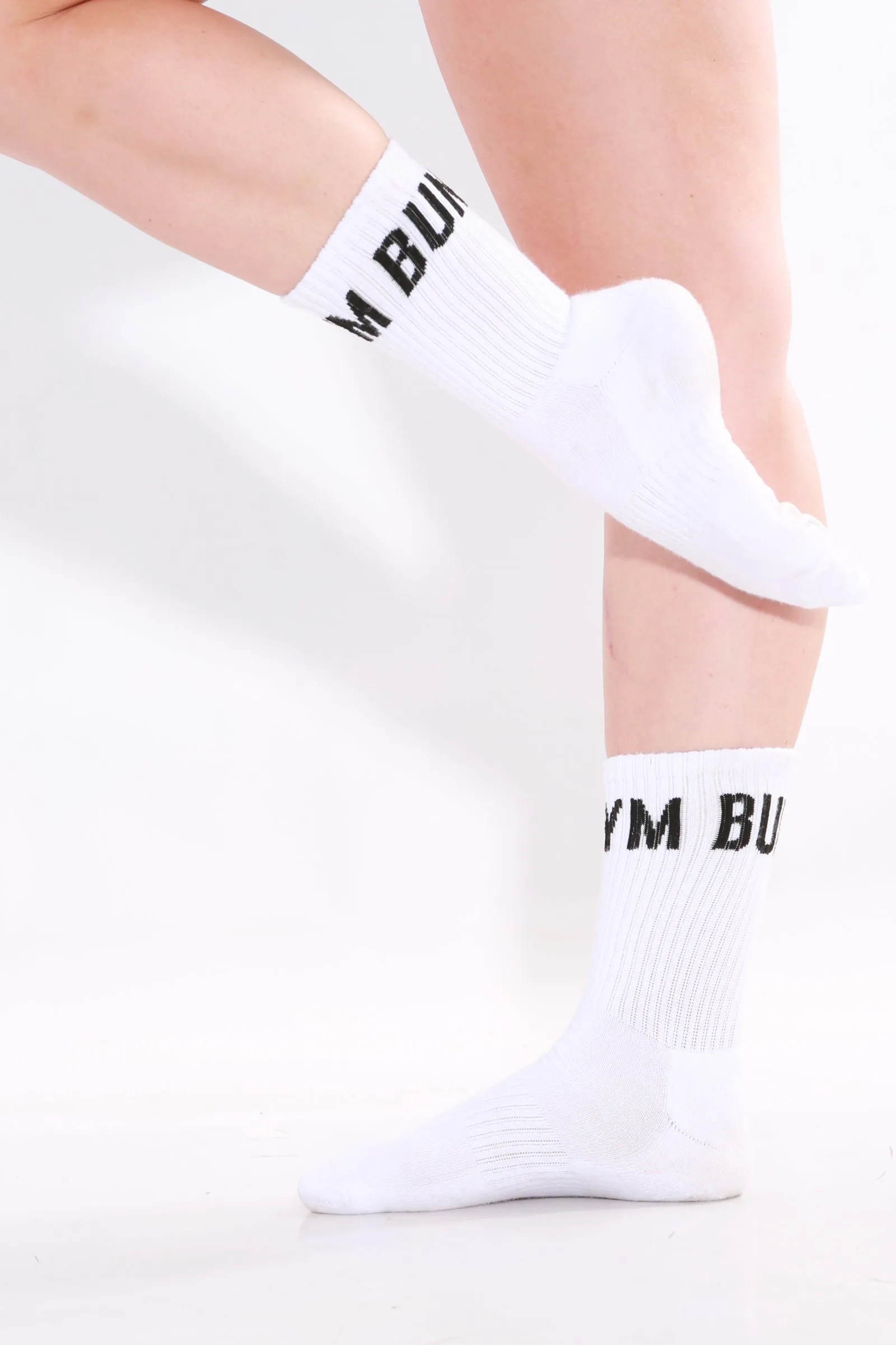 Gym Bunny crew socks