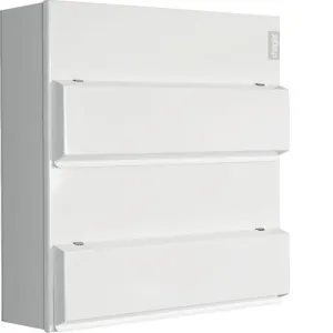 Hager VML11214SPD 12 14 Way Dual Row 100A Switch Disconnector Incomer Consumer Unit   Type 2 SPD