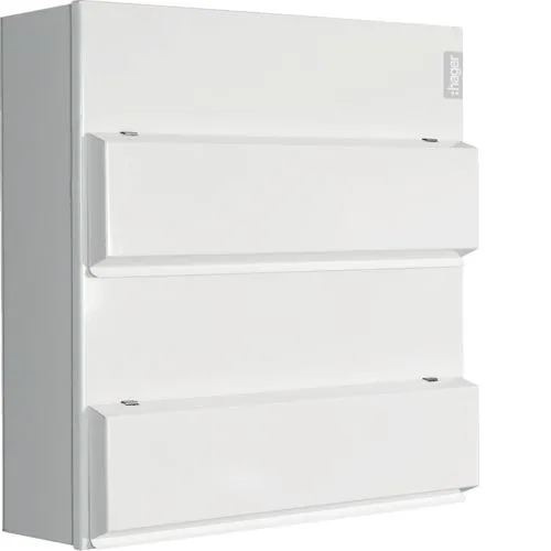 Hager VML11214SPD 12 14 Way Dual Row 100A Switch Disconnector Incomer Consumer Unit   Type 2 SPD