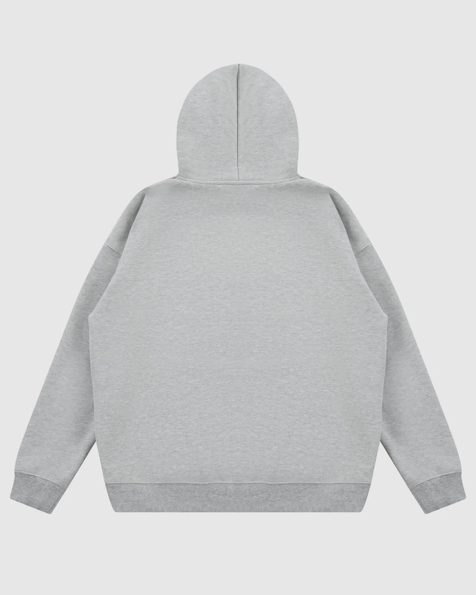 HALO HOOD SWEAT - GREY MARLE