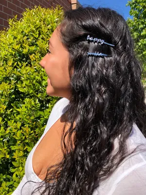 Happy Hair Clips