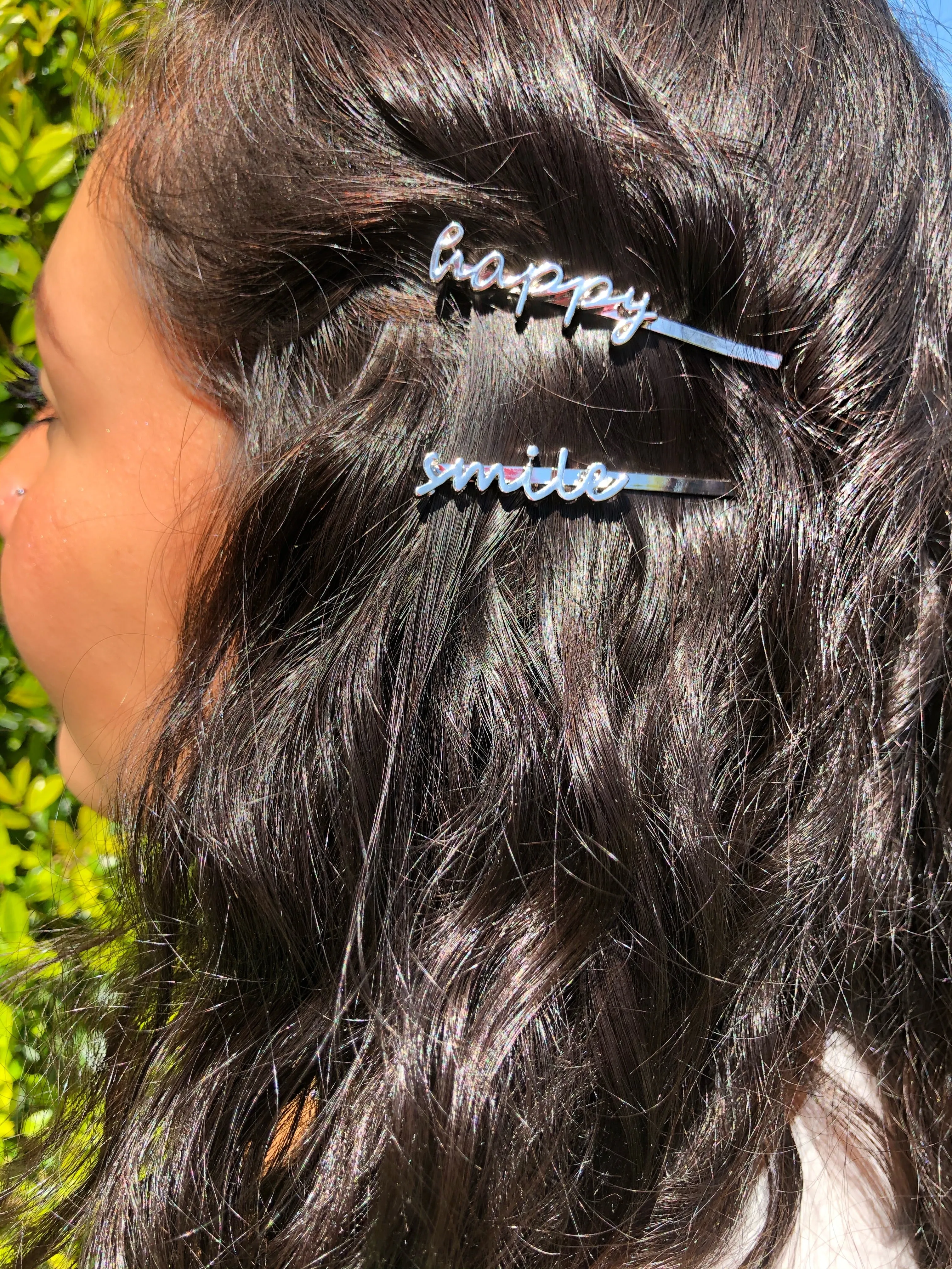 Happy Hair Clips