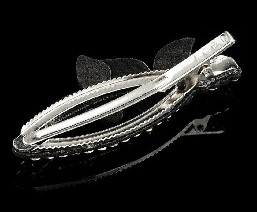 HAPPY00000 33 SC - B   Butterfly Hairpin Side Clip 7.4 X 3.4 cm