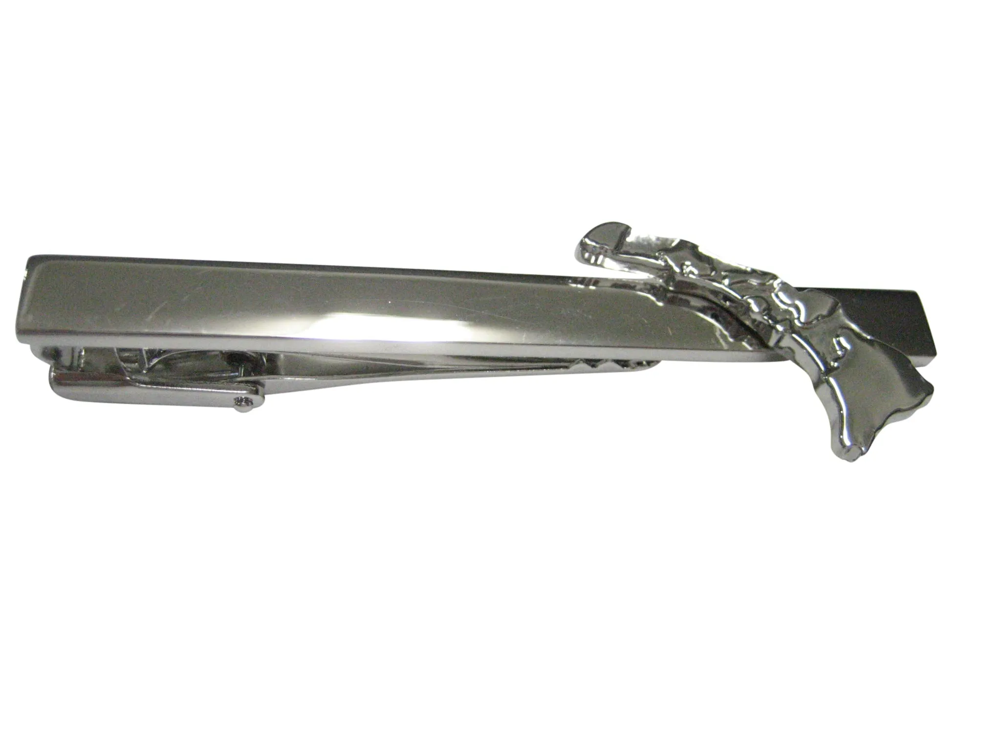 Hawaii State Map Shape Tie Clip