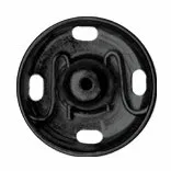 Hemline Snap Fasteners: Sew-on: Black: 11mm: Pack of 10 *