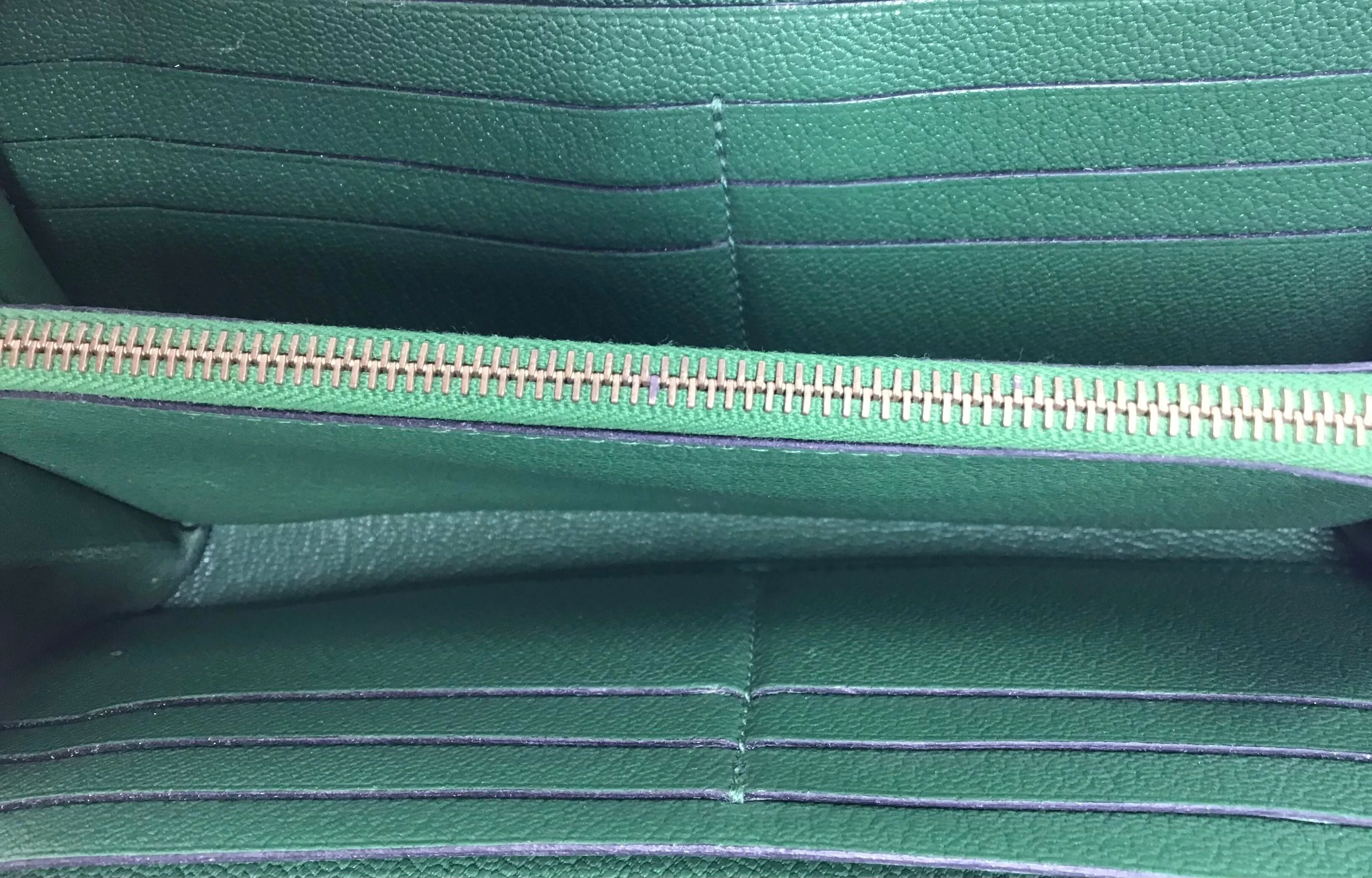 Hermes '11 'Kelly Longue' Epsom Wallet