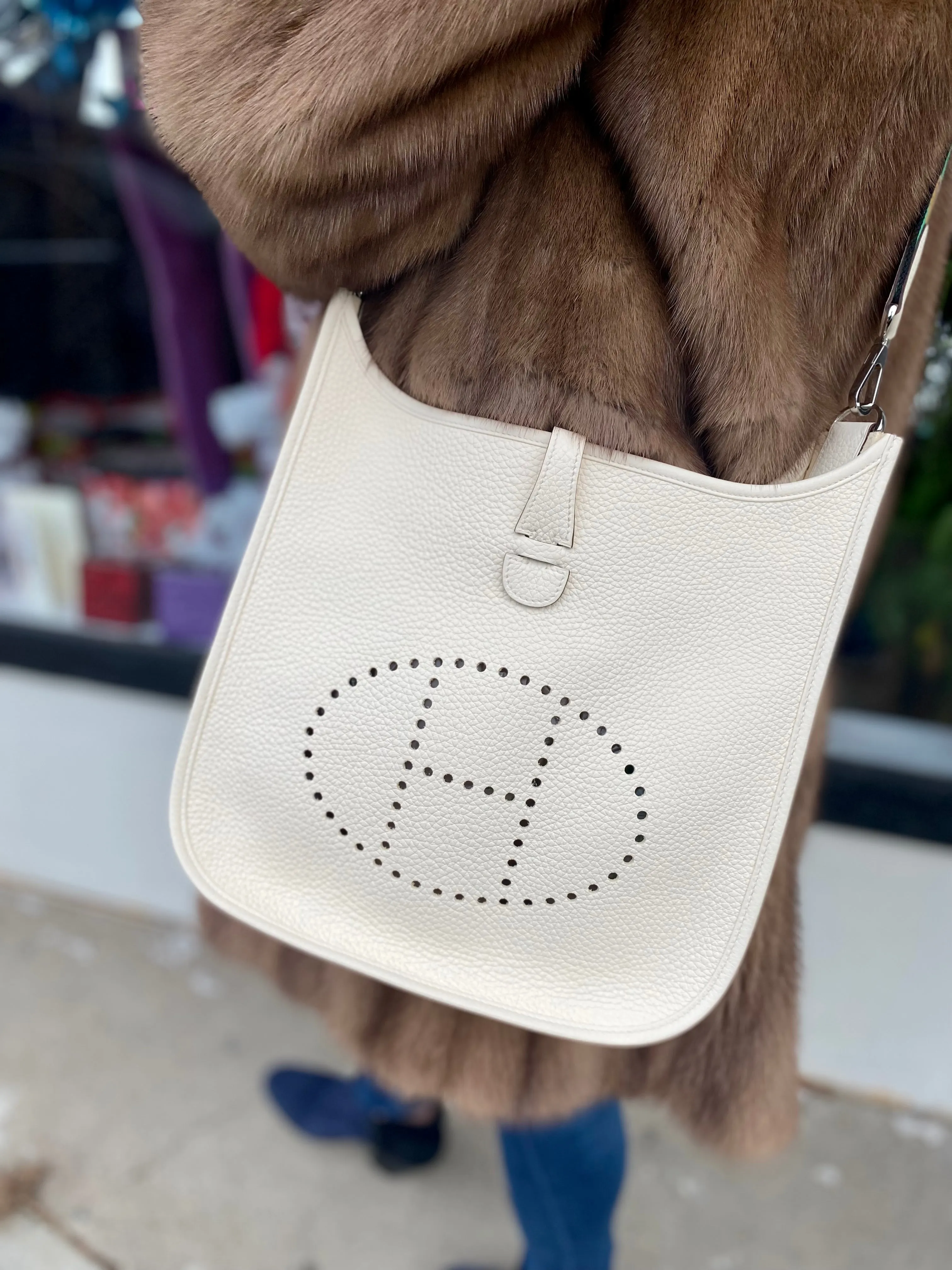 Hermes SAC Evelyne PCHE II 29 SGLE FLIPPER BALL CLEMENCE/S FLIPPER