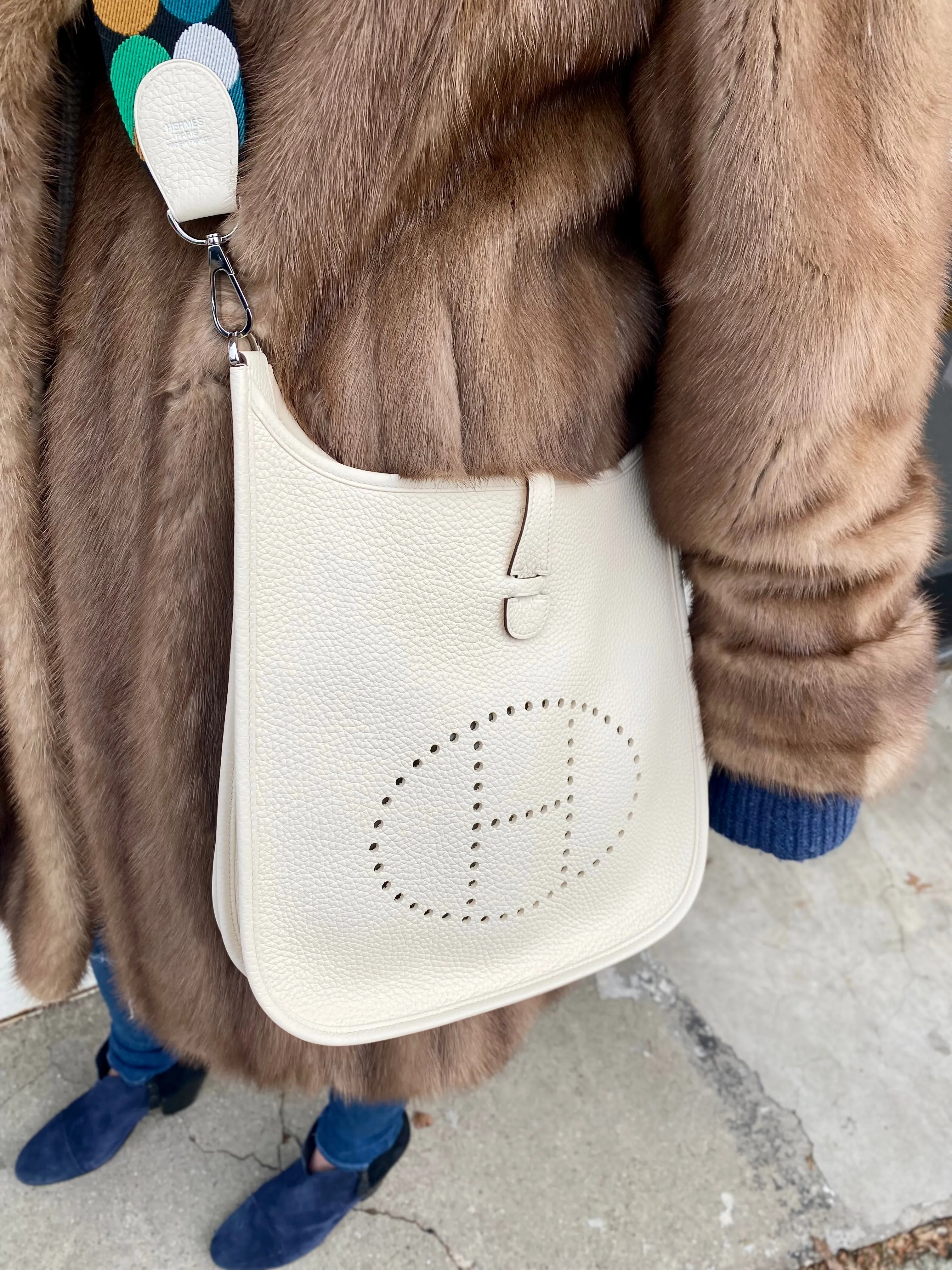 Hermes SAC Evelyne PCHE II 29 SGLE FLIPPER BALL CLEMENCE/S FLIPPER