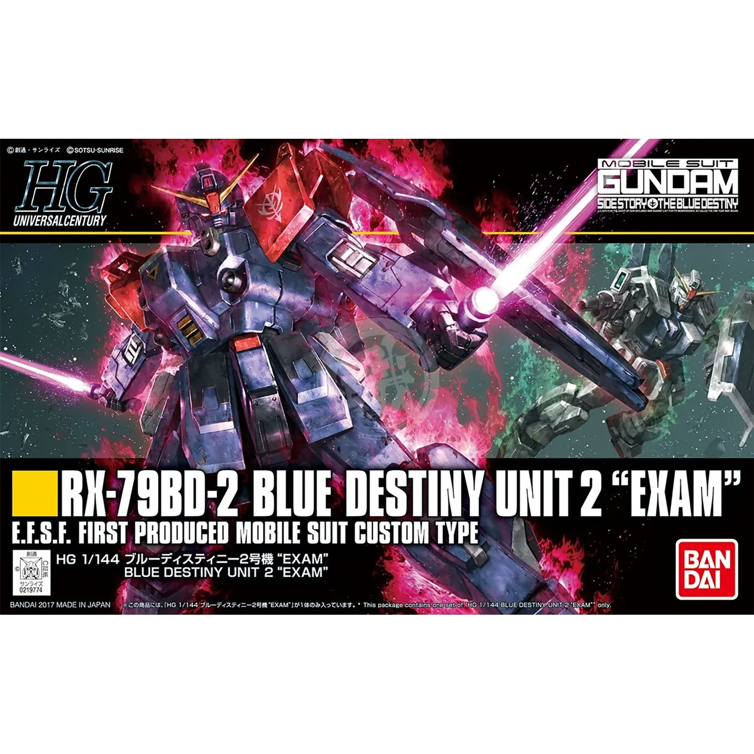 HG Blue Destiny Unit 2 "EXAM"