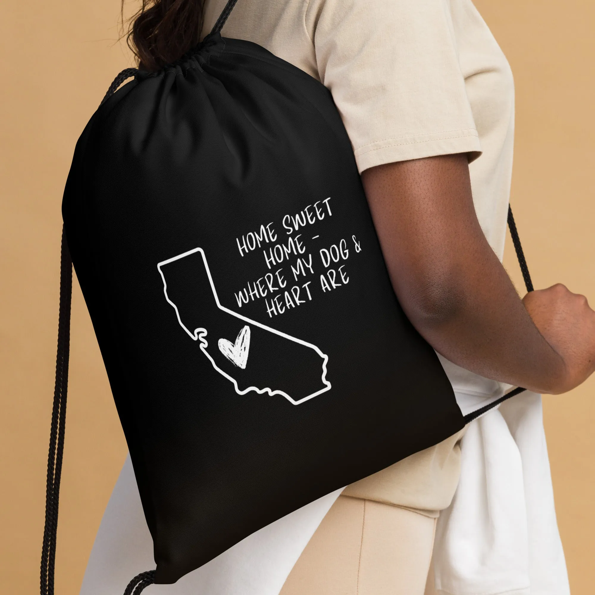 Home Sweet Home California, Drawstring bag