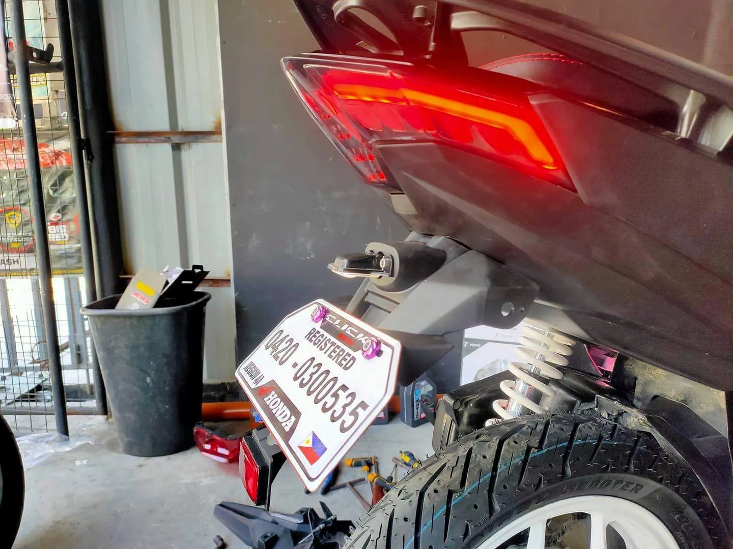 Honda Click/ADV Tail Tidy
