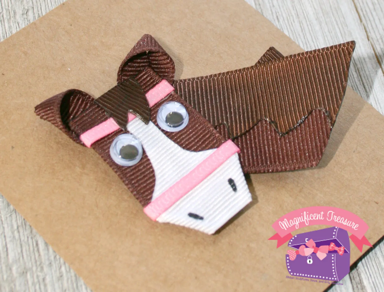 Horse Ribbon Sculpture