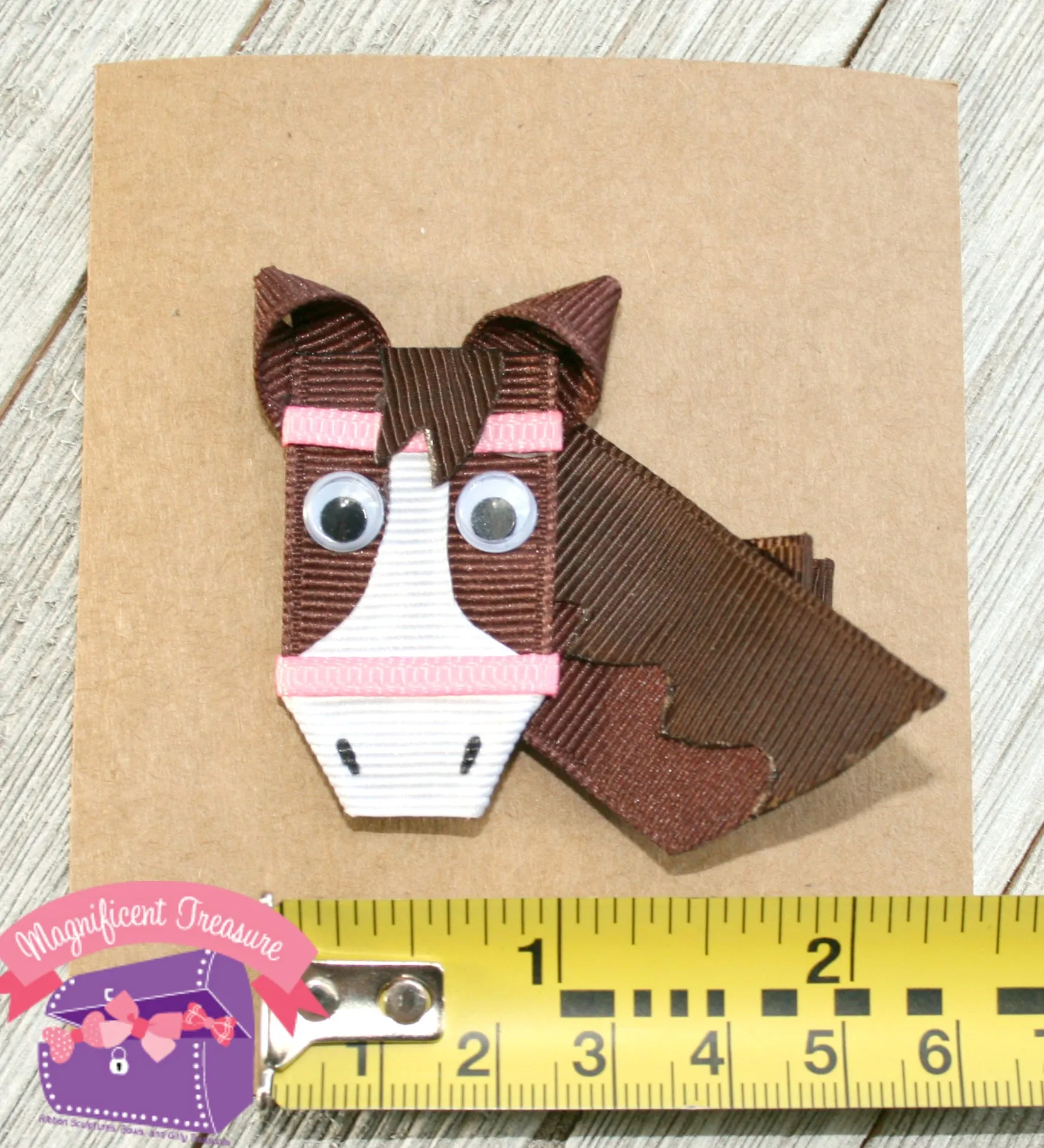 Horse Ribbon Sculpture
