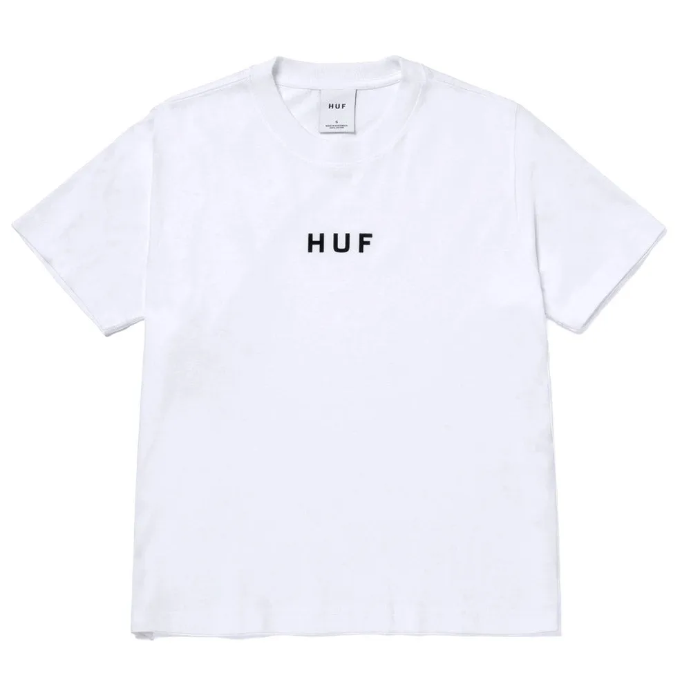 Huf - OG Womens Relax Tee White