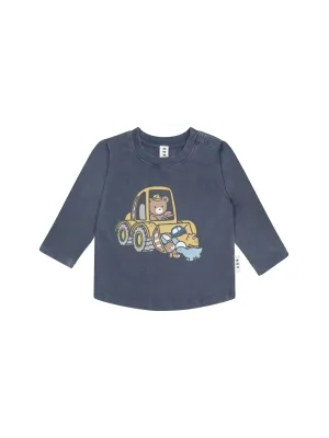 Huxbaby Digger Hux Long Sleeve T-shirt