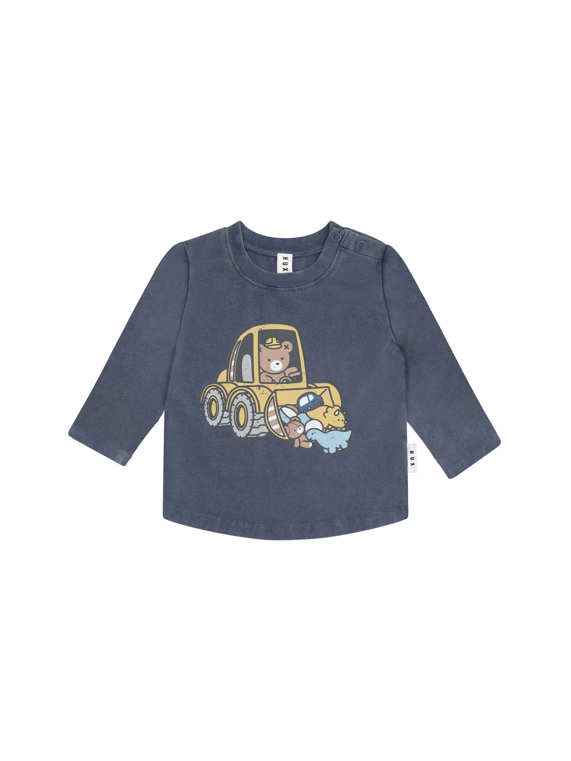 Huxbaby Digger Hux Long Sleeve T-shirt